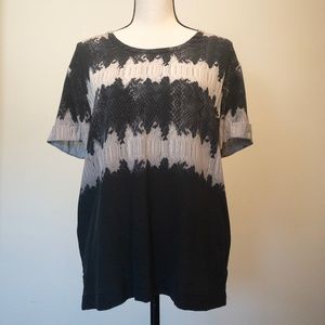 All Saints Aroma Serpine 100% Silk Top